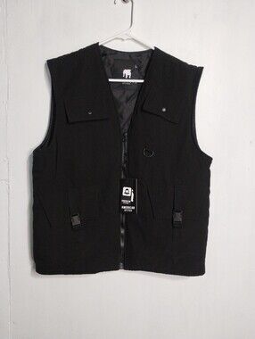 American Stitch Black Tactical Utility Vest